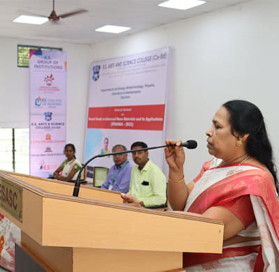 E. S. Arts and Science College (Co.ED) Villupuram Seminar on "Recent Trends in Advanced Nano materials and its Applications photo 3